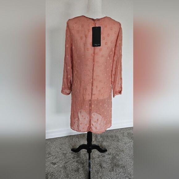 Nwt silk long blouse/dress - Picture 2 of 7